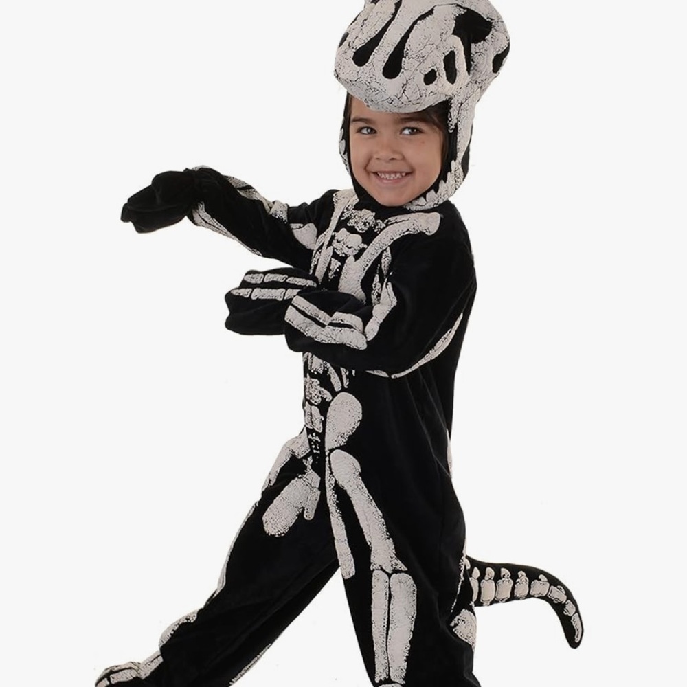 Underwraps T-Rex Fossil Kids Halloween Costume